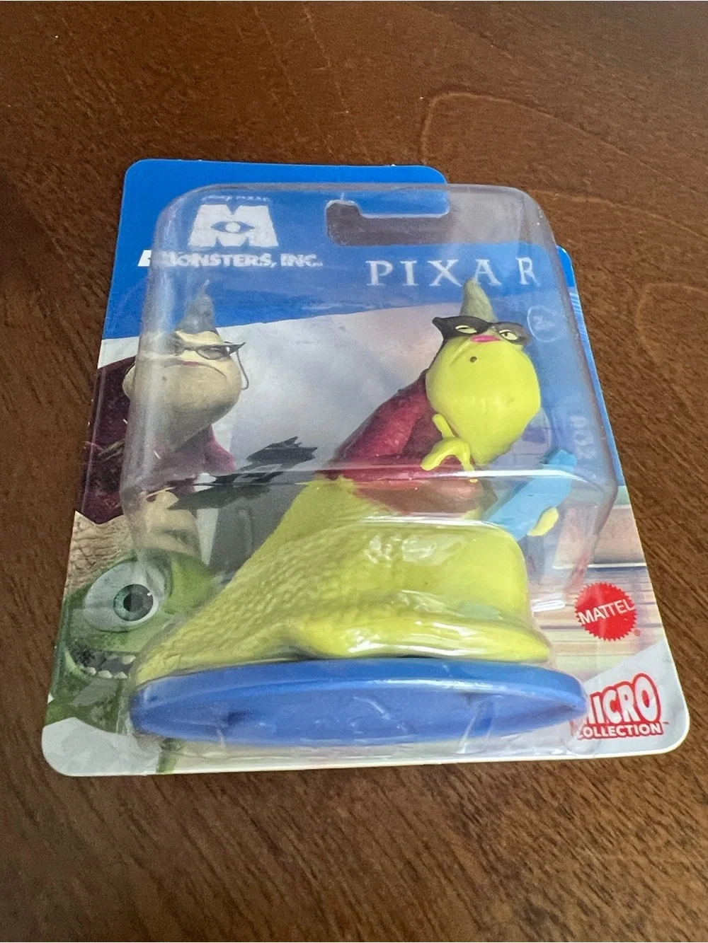 Disney Pixar Monsters, Inc. ROZ Micro Collection Figure - Yellow and Maroon